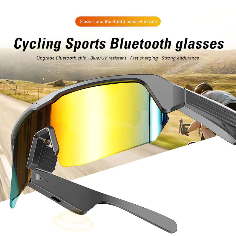 Cyclist's Smart Audio Glasses